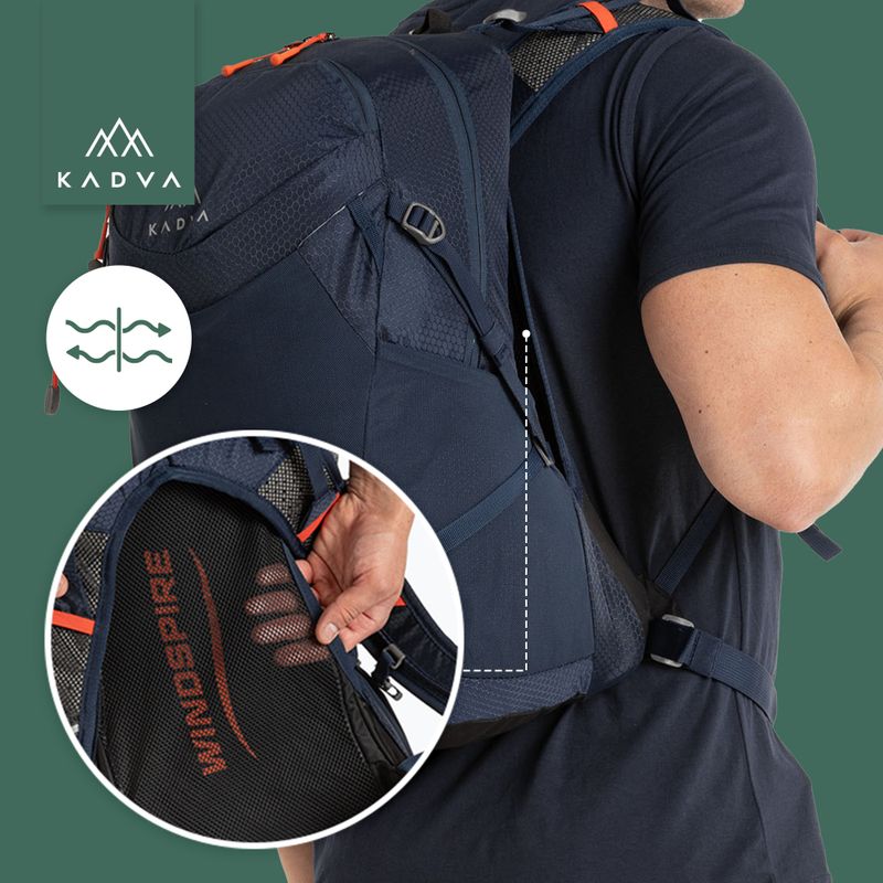 KADVA Aventura 22 l Steel Blue Hiking Backpack 30