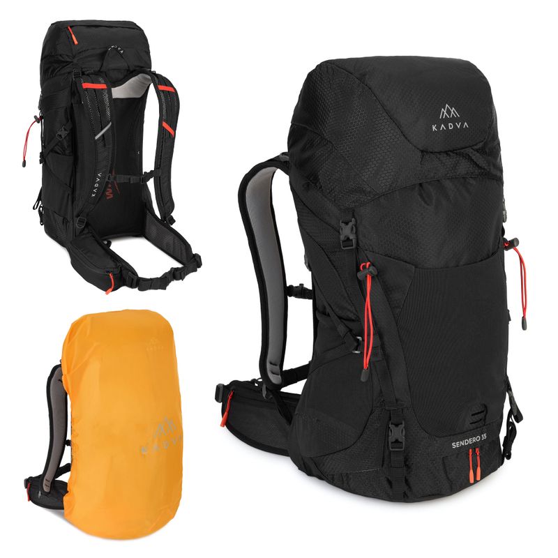 KADVA Sendero trekking backpack 35 l black 20