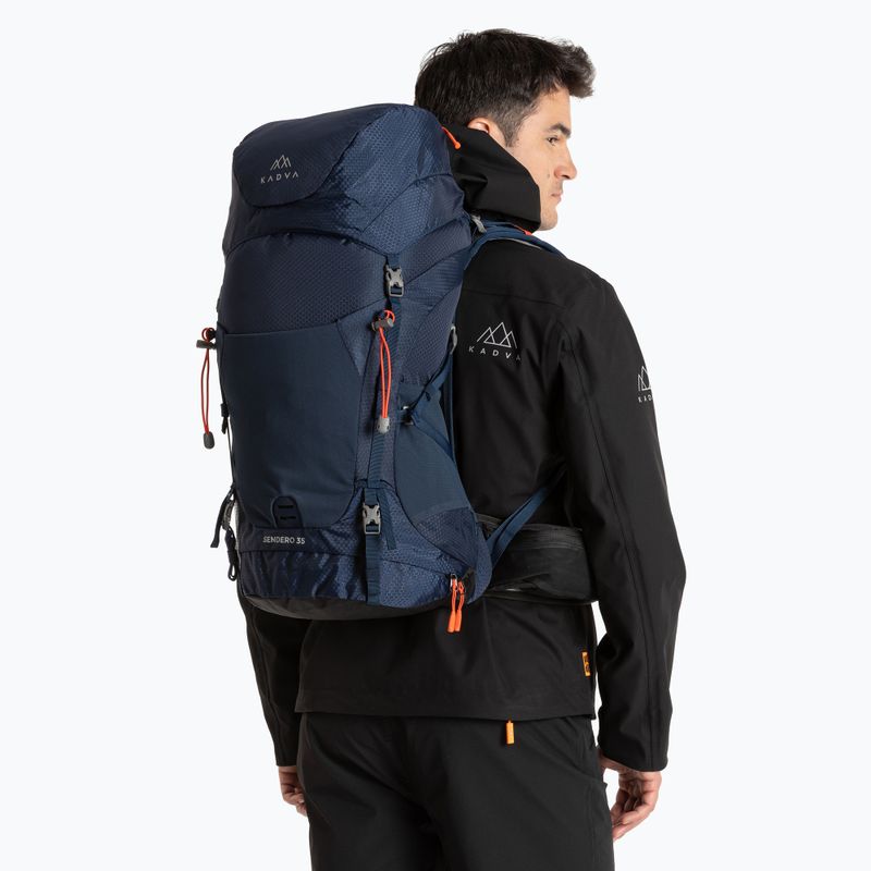 KADVA Sendero 35 l trekking backpack steel blue 2