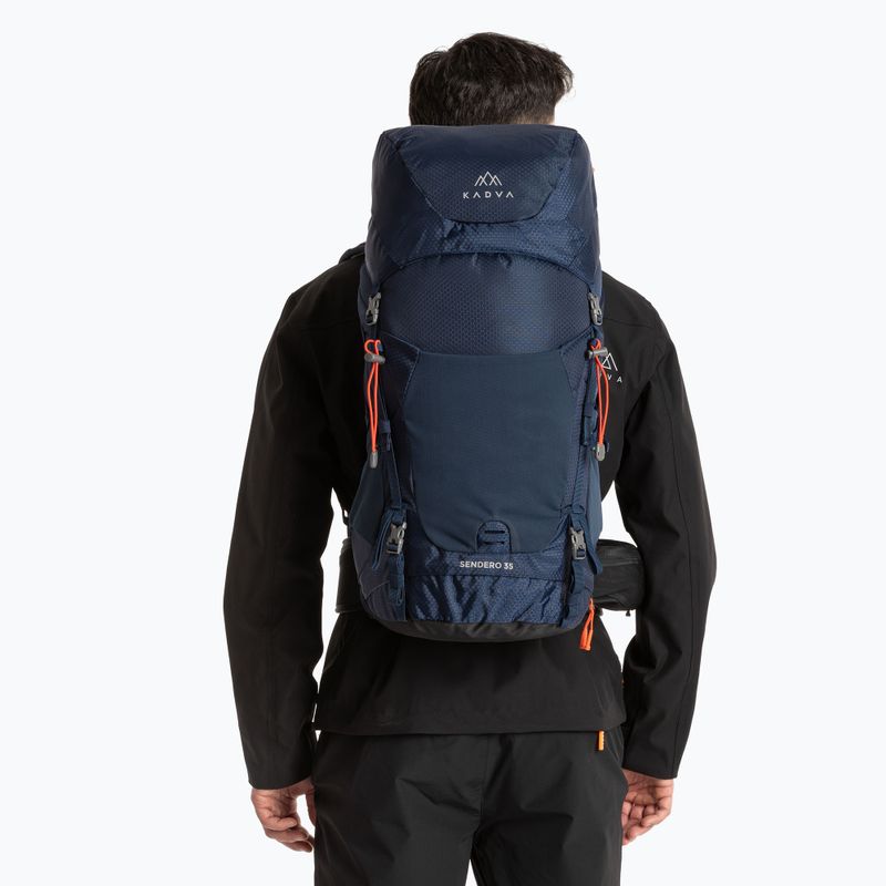 KADVA Sendero 35 l trekking backpack steel blue 11