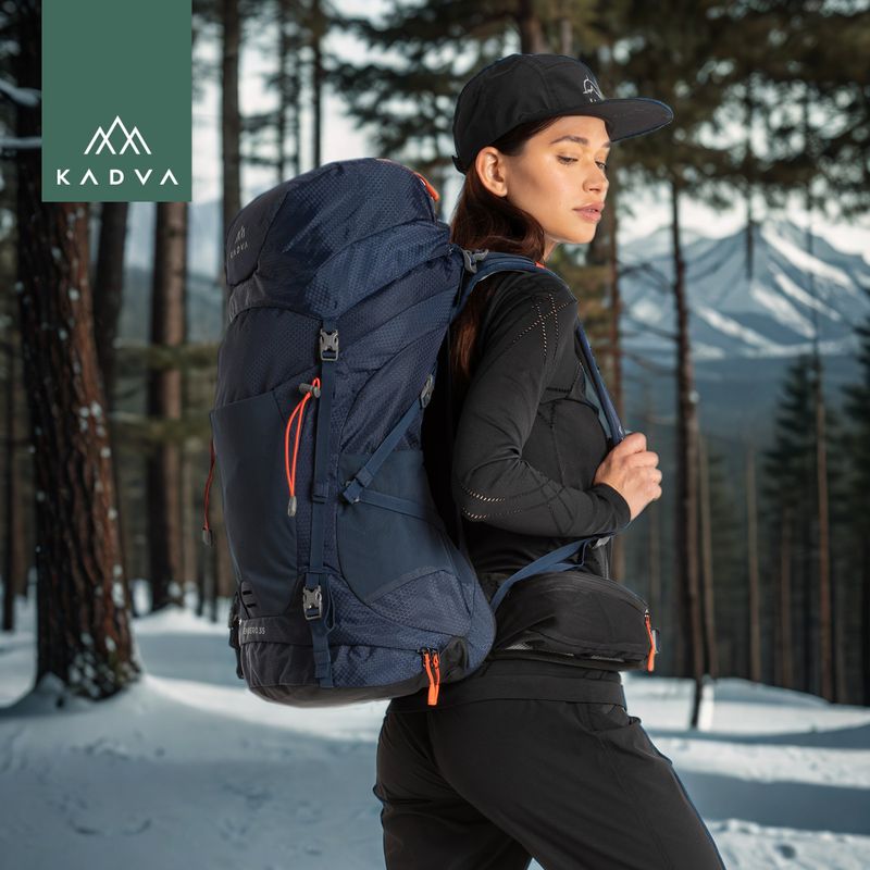 KADVA Sendero 35 l trekking backpack steel blue 29