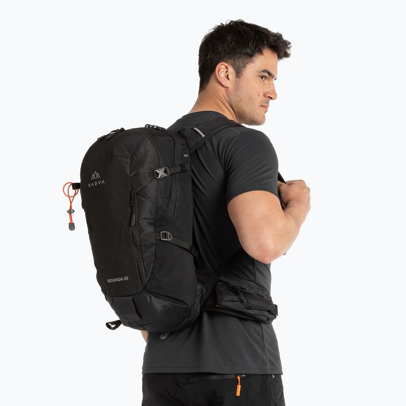 KADVA Escapada 20 l hiking backpack black 2