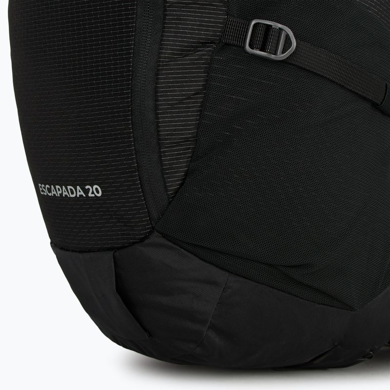 KADVA Escapada 20 l black hiking backpack 10