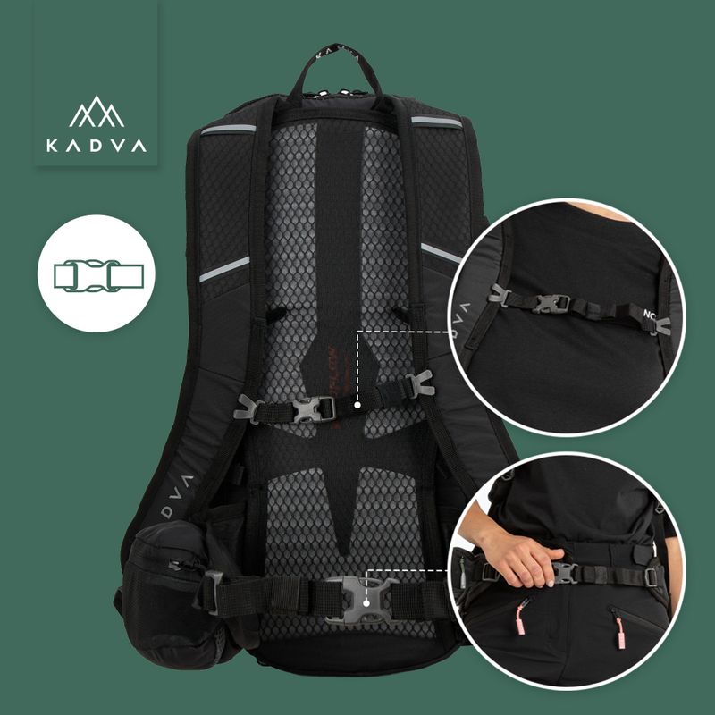 KADVA Escapada 20 l green hiking backpack 18