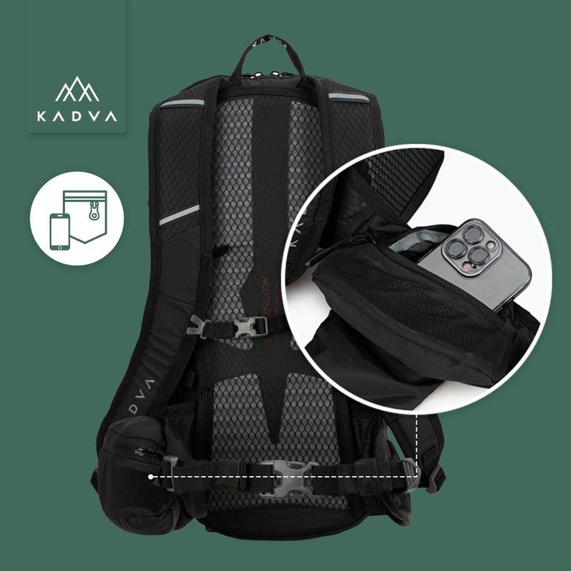 KADVA Escapada 20 l green hiking backpack 19