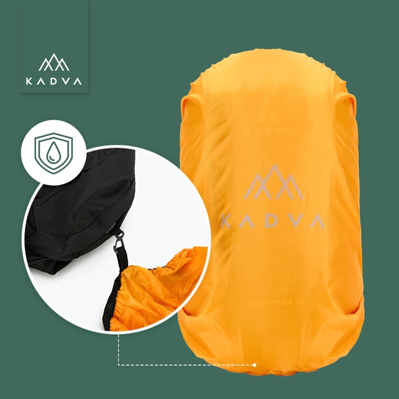 KADVA Escapada 20 l green hiking backpack 20