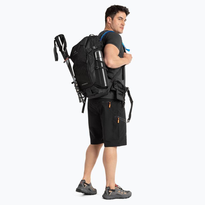 KADVA Escapada 30 l black hiking backpack 17