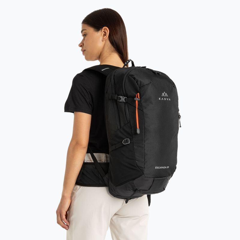 KADVA Escapada 30 l black hiking backpack 21