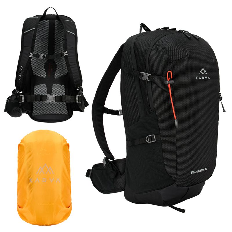 KADVA Escapada 30 l black hiking backpack 23