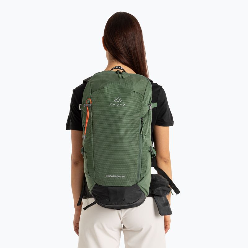 KADVA Escapada 30 l green hiking backpack 24
