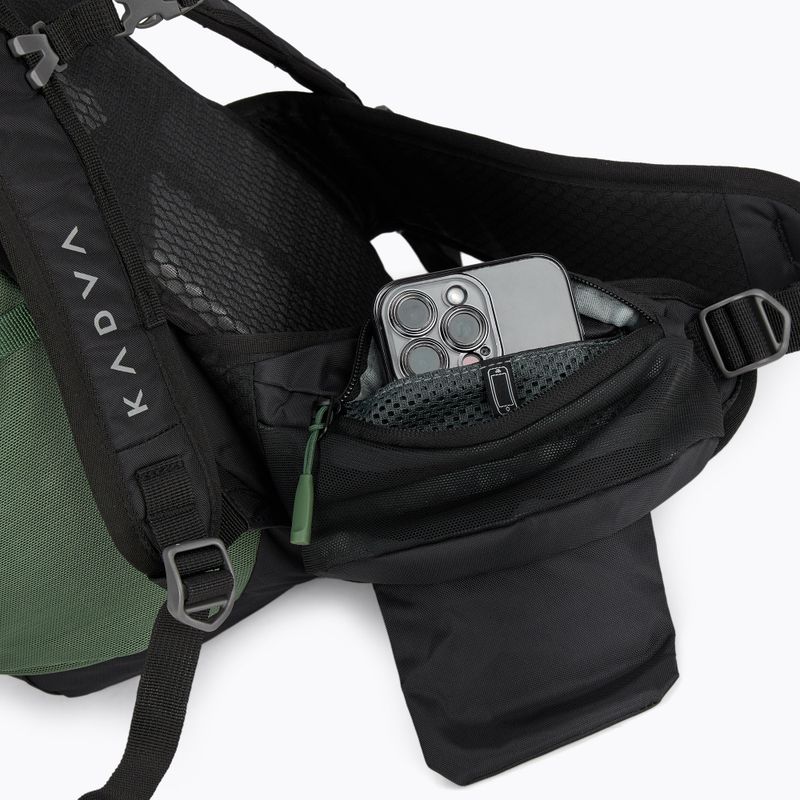 KADVA Escapada 30 l green hiking backpack 9