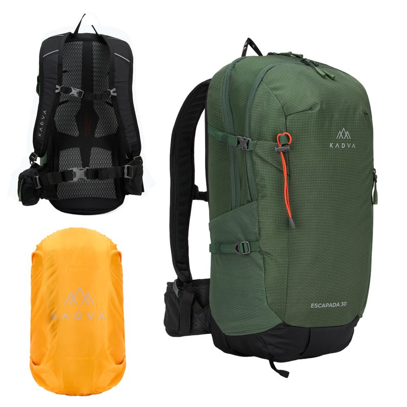 KADVA Escapada 30 l green hiking backpack 25