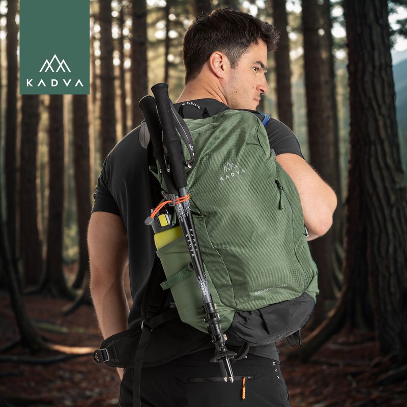 KADVA Escapada 30 l green hiking backpack 32