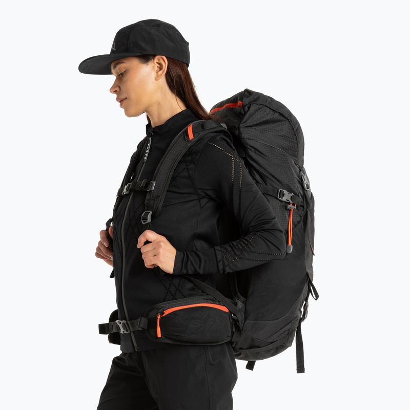 KADVA Vagabundo 40 l black trekking backpack 20