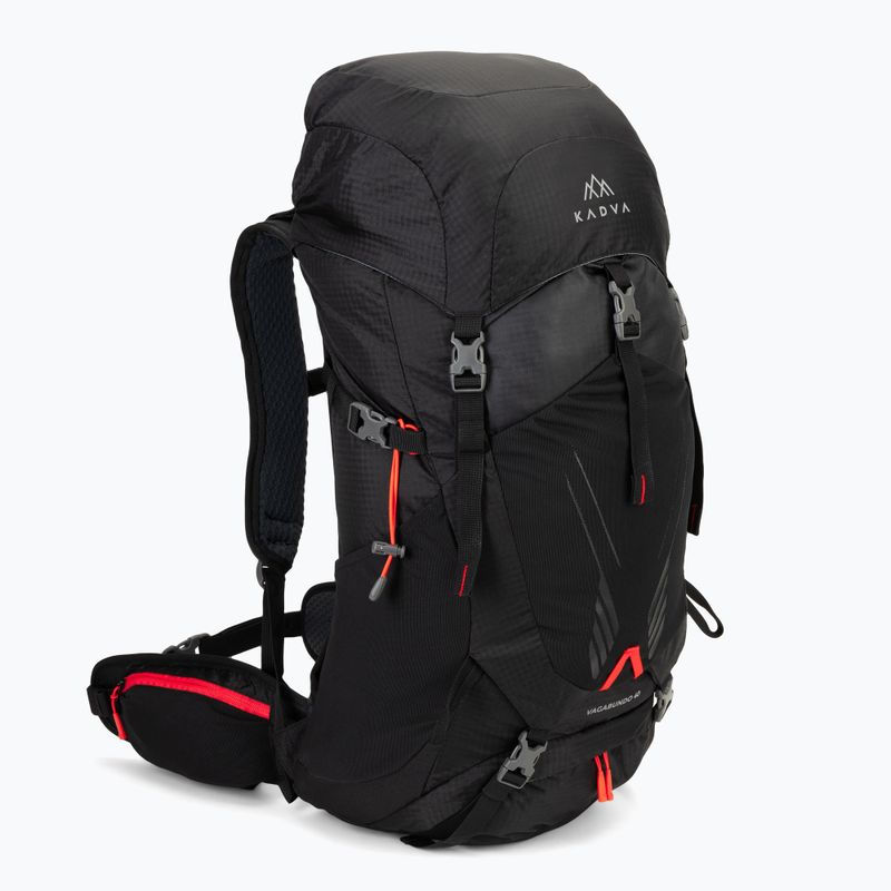 KADVA Vagabundo 40 l black trekking backpack