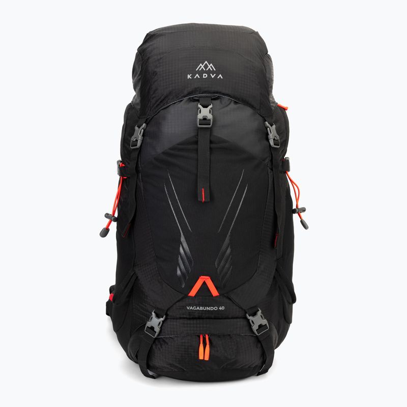 KADVA Vagabundo 40 l black trekking backpack 3