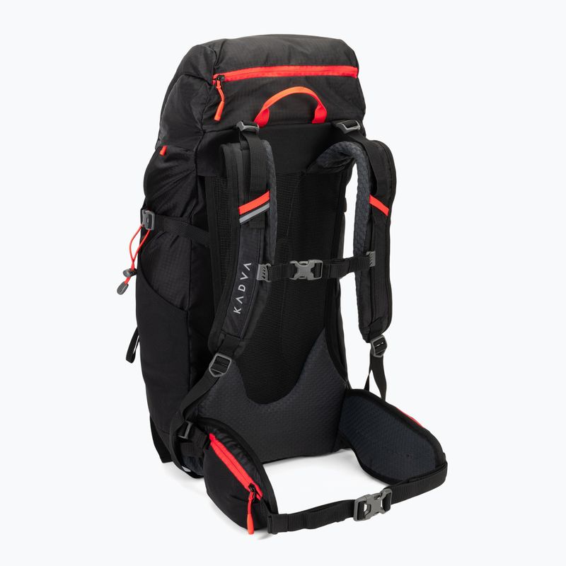 KADVA Vagabundo 40 l black trekking backpack 4