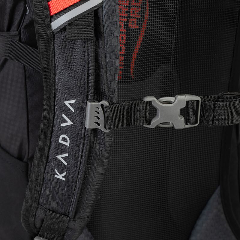 KADVA Vagabundo 40 l black trekking backpack 5