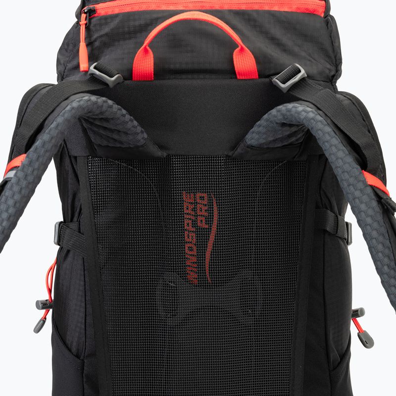 KADVA Vagabundo 40 l black trekking backpack 6