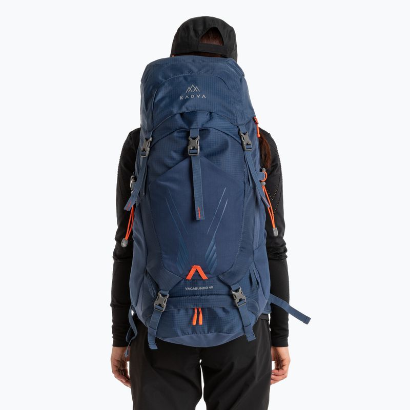 KADVA Vagabundo 40 l blue trekking backpack 22