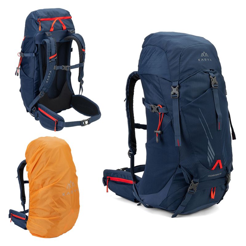 KADVA Vagabundo 40 l blue trekking backpack 23