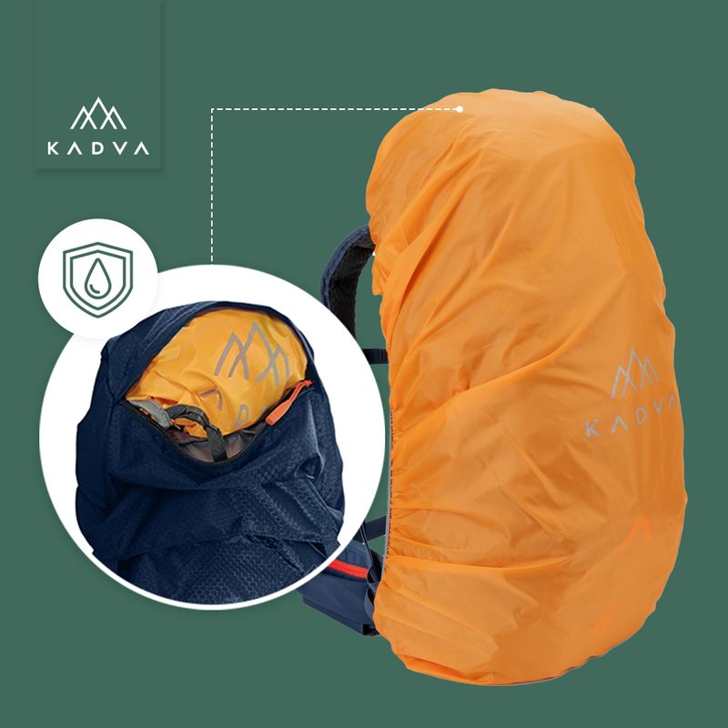 KADVA Vagabundo 40 l blue trekking backpack 28