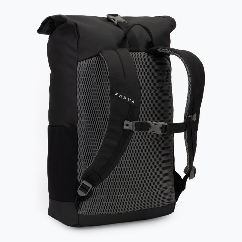 KADVA Companion 20 l black urban backpack 3