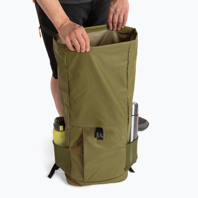 KADVA Companion 20 l khaki city backpack 13