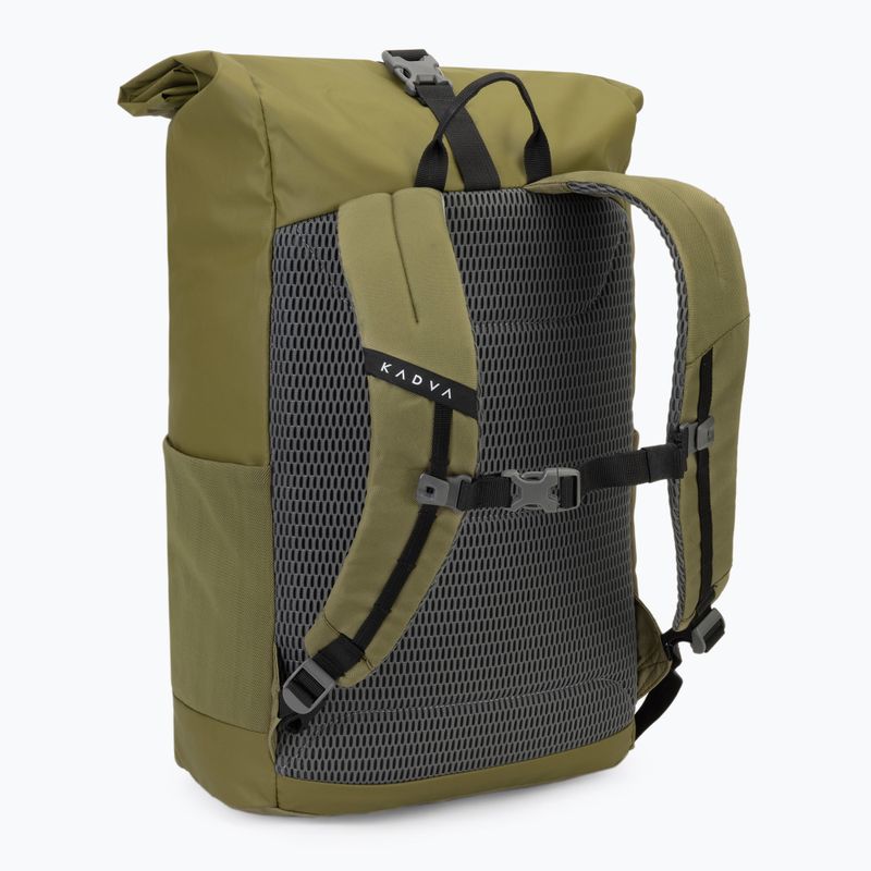 KADVA Companion 20 l khaki city backpack 4