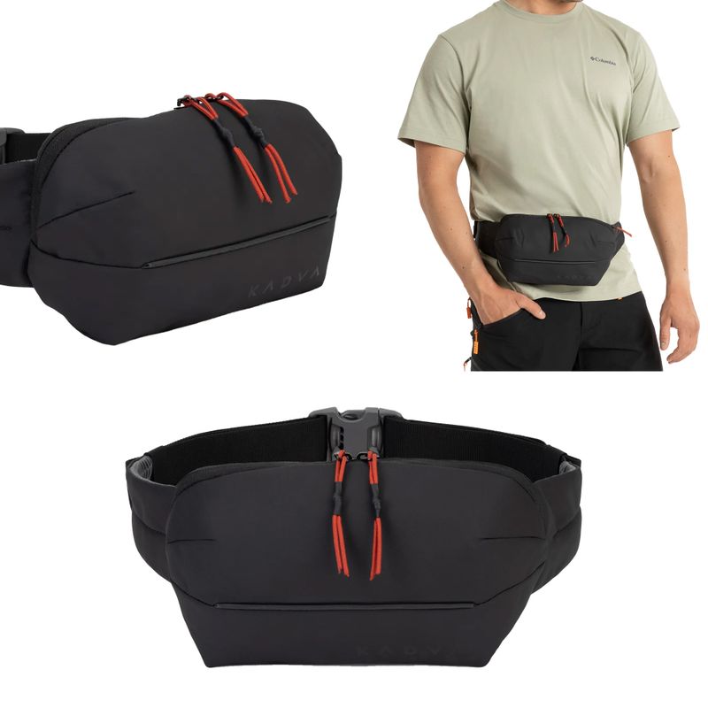 KADVA Companion black bum bag pouch 12