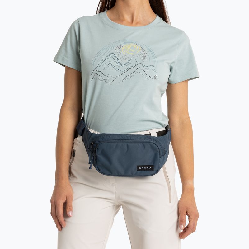 KADVA CityQuest kidney pouch navy blue 7