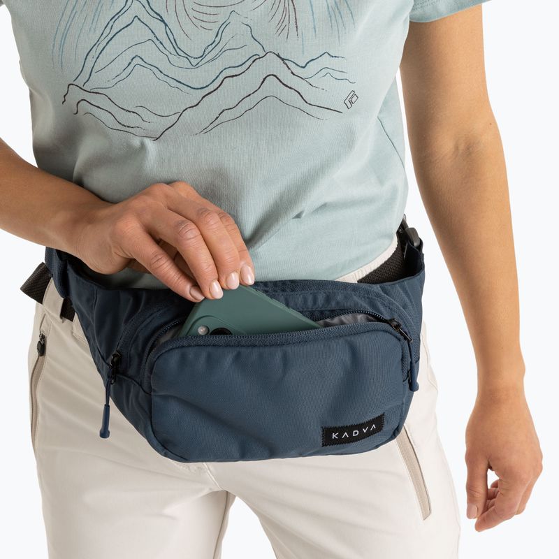 KADVA CityQuest kidney pouch navy blue 8