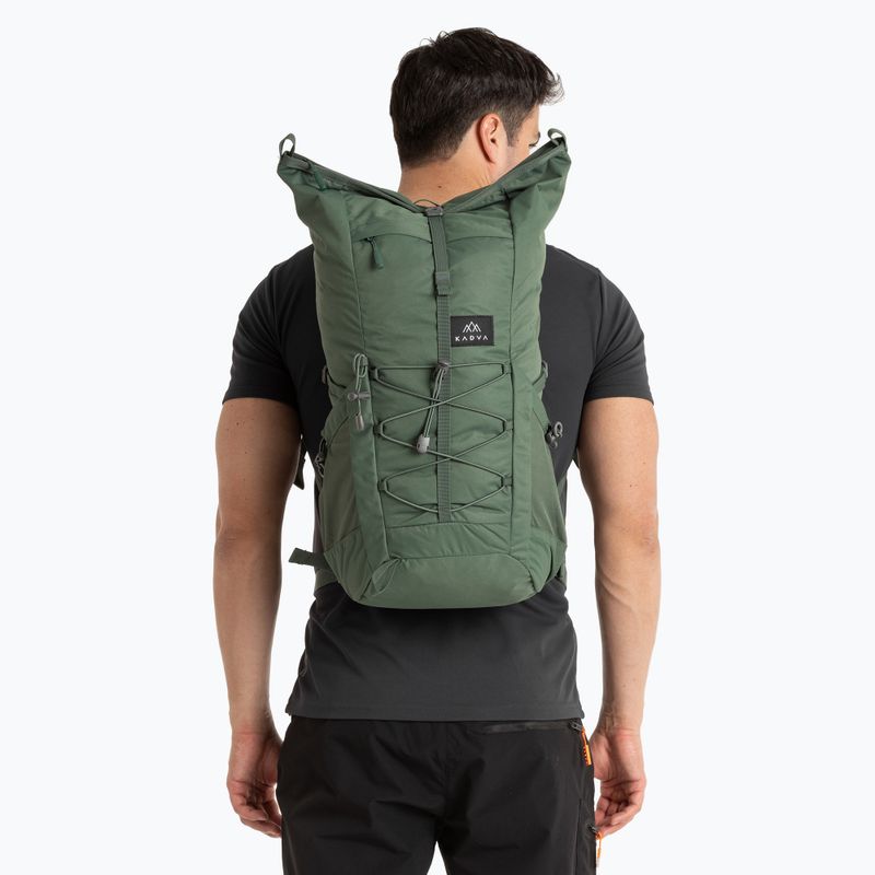 KADVA CityQuest 22L Green Urban Backpack 11