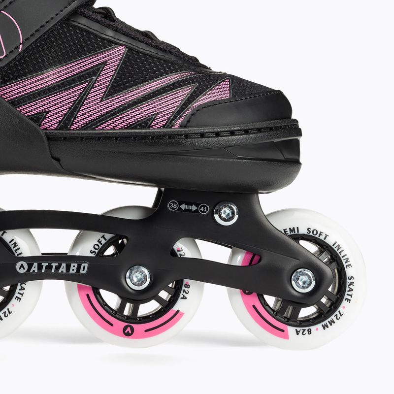 ATTABO 2-in-1 children's skates Kylo pink 15