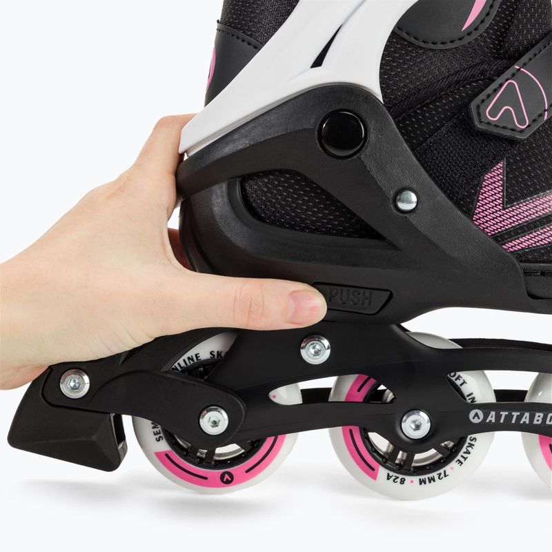 ATTABO 2-in-1 children's skates Kylo pink 12