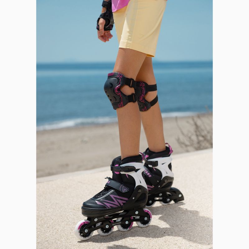 ATTABO 2-in-1 children's skates Kylo pink 25