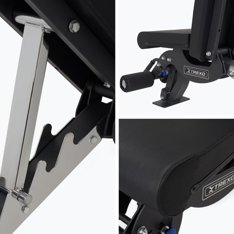 XTREXO training bench Ajax black 6