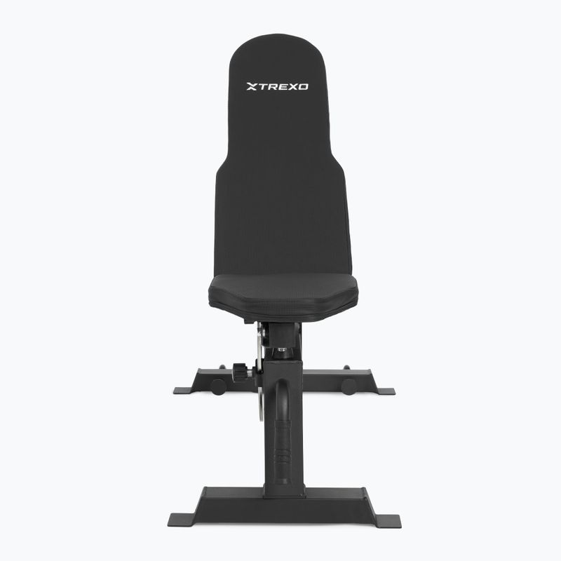 TREXO B750 adjustable training bench black 2