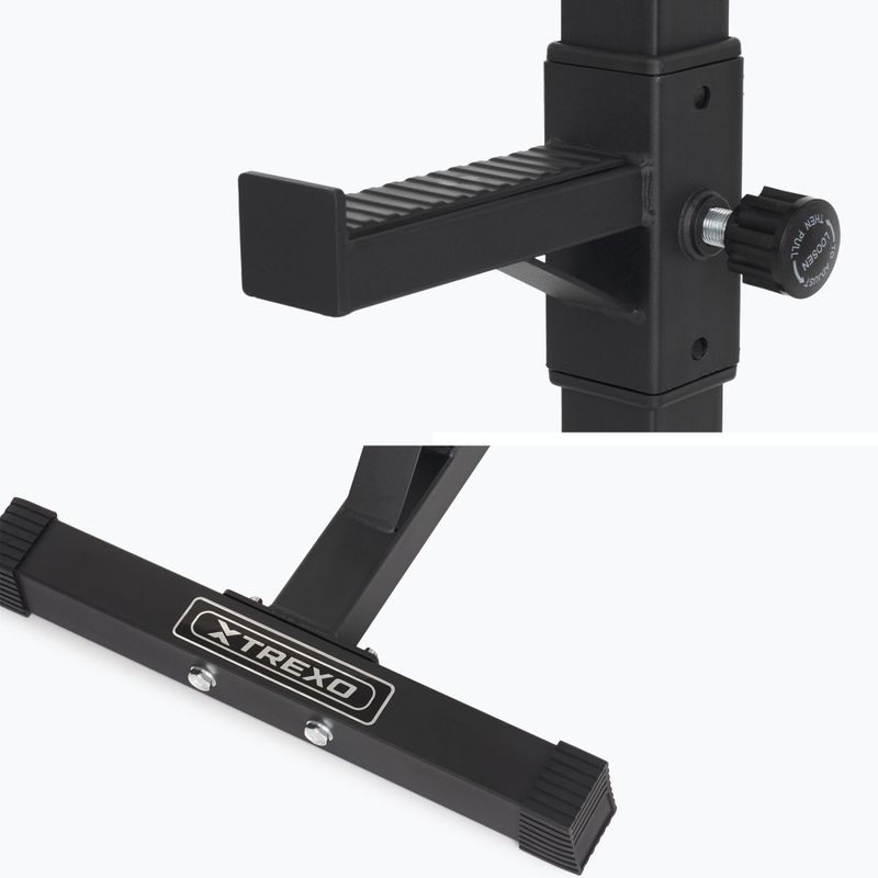 TREXO barbell stand TX0-B4M005 black 8