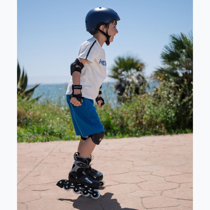 ATTABO Bladeroll adjustable children's inline skates black/blue 13