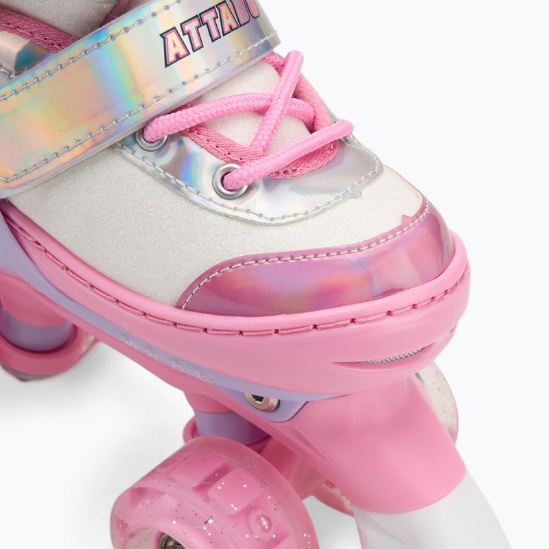 ATTABO Diamond children's roller skates pink 6
