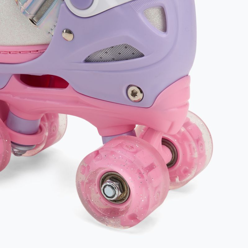 ATTABO Diamond children's roller skates pink 8
