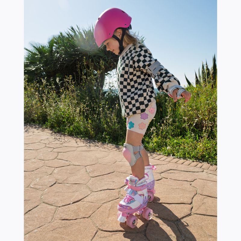 ATTABO Diamond children's roller skates pink 13