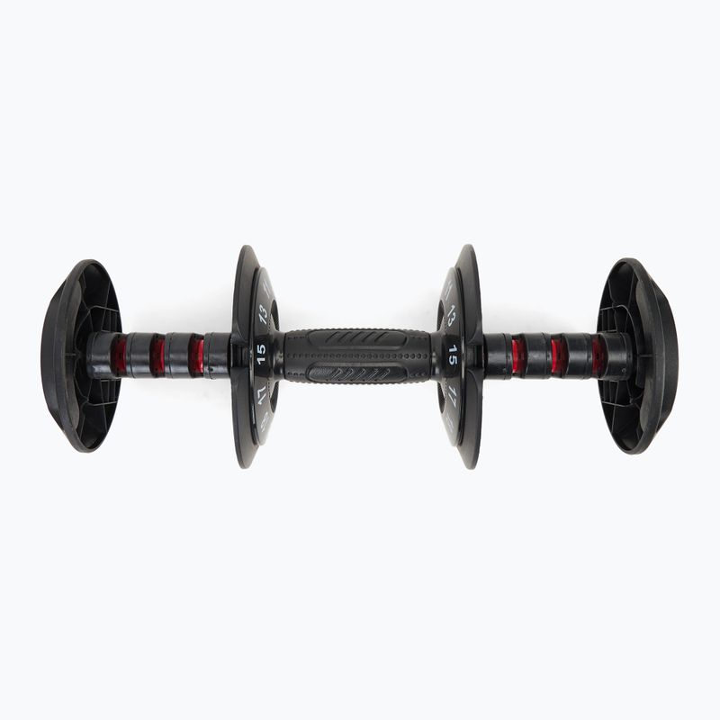 TREXO adjustable dumbbell holder 24 kg TXO-B4W002-B black 3