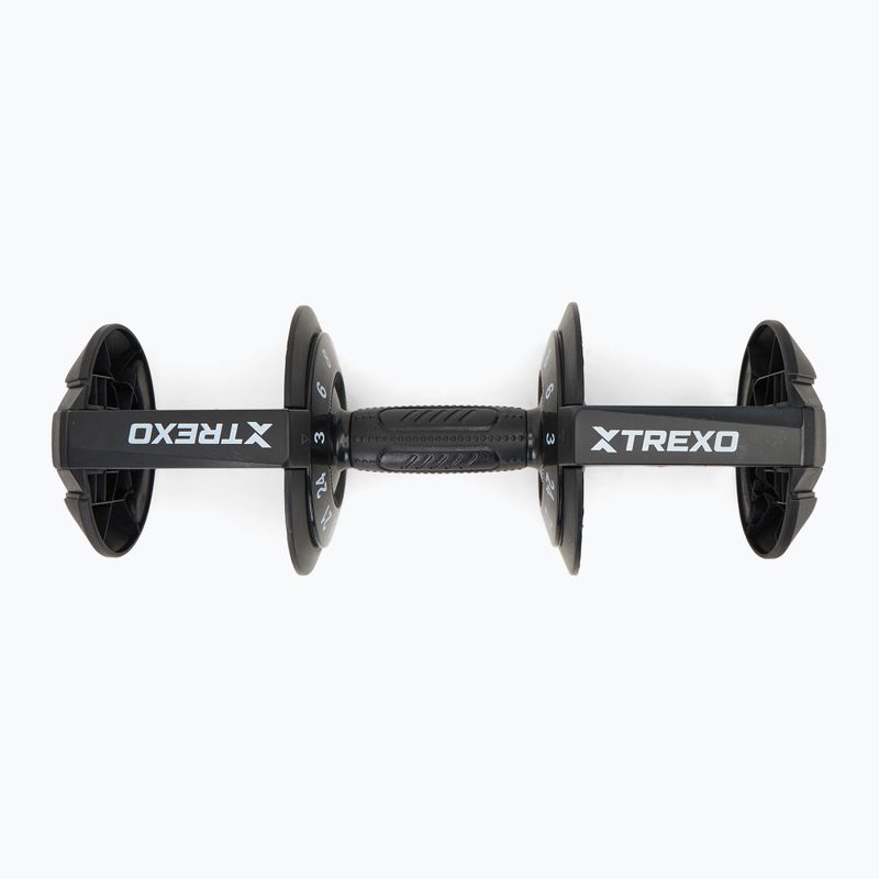 XTREXO adjustable dumbbell holder 24 kg TXO-B4W002-B black 3