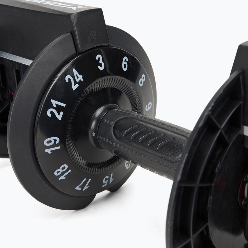 XTREXO adjustable dumbbell holder 24 kg TXO-B4W002-B black 5