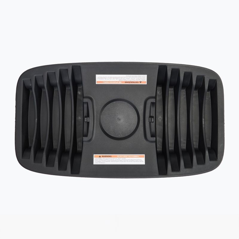TREXO stand for 40 kg adjustable dumbbell TXO-B4W001-B black 2