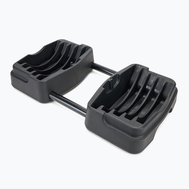 XTREXO adjustable barbell stand + dumbbell 2-in-1 TRX-ABD40 black