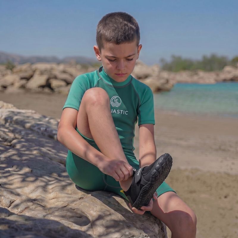 Children's water shoes AQUASTIC Reef T black 5