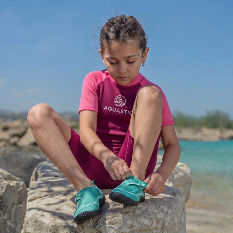 Children's water shoes AQUASTIC NINO Turquoise 4